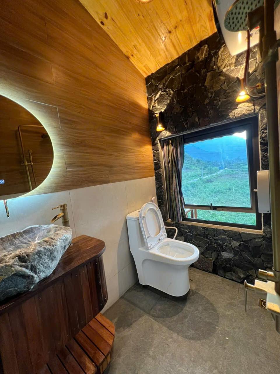 Muong Tra Stream Homestay Lang Cac ภายนอก รูปภาพ