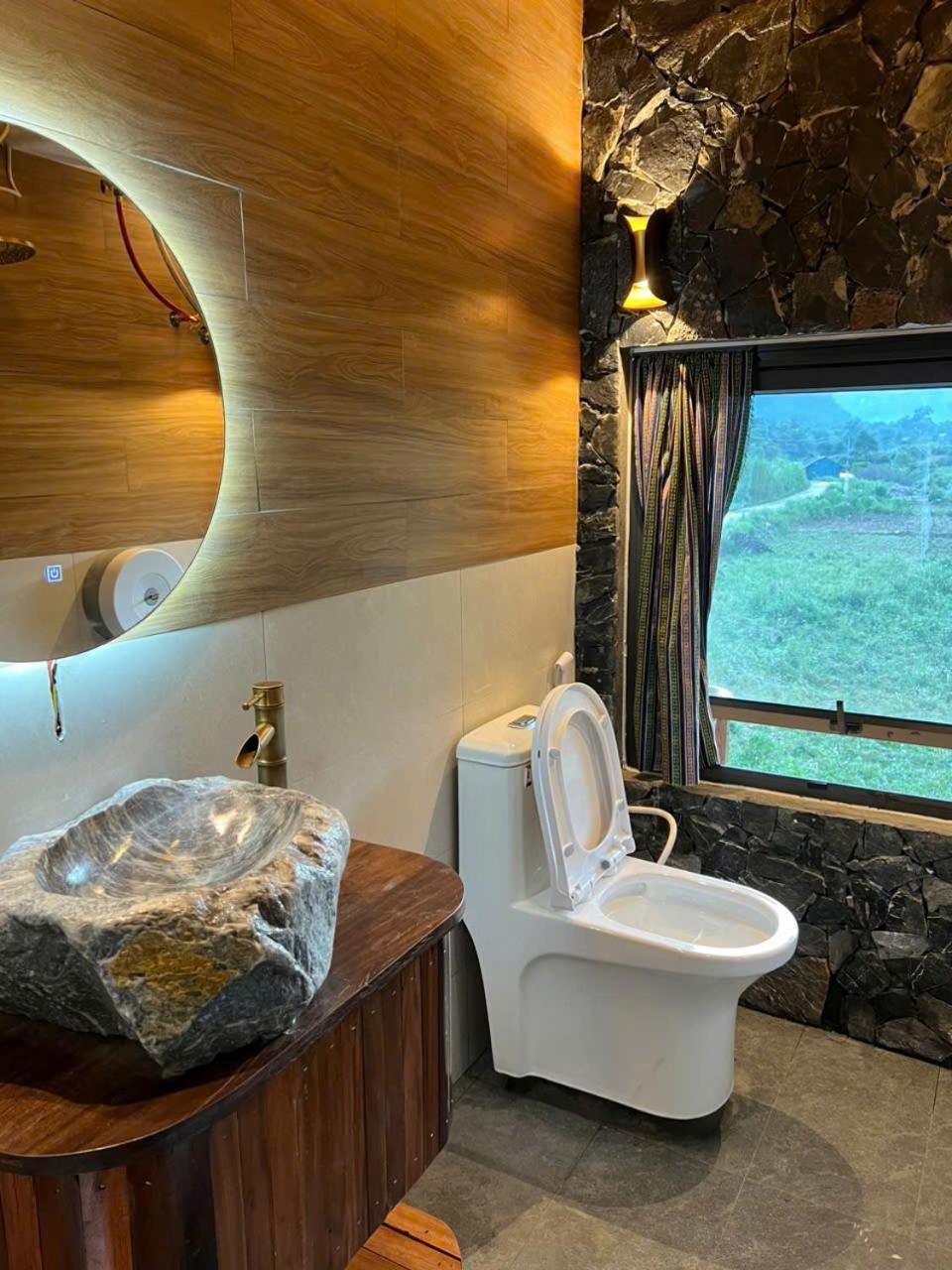 Muong Tra Stream Homestay Lang Cac ภายนอก รูปภาพ